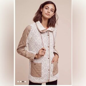 Anthropologie Sleeping On Snow Lake Placid Sweater Coat Jacket